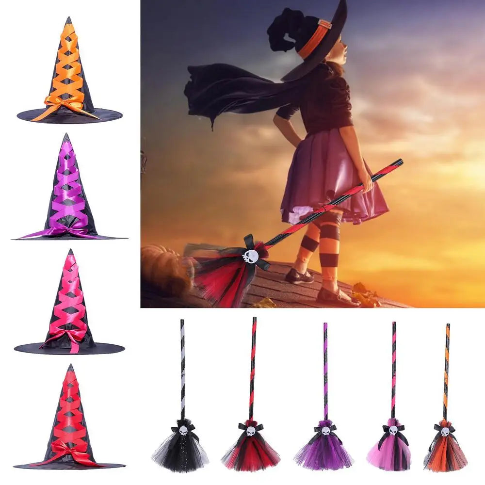 Vestito da strega di Halloween per bambine