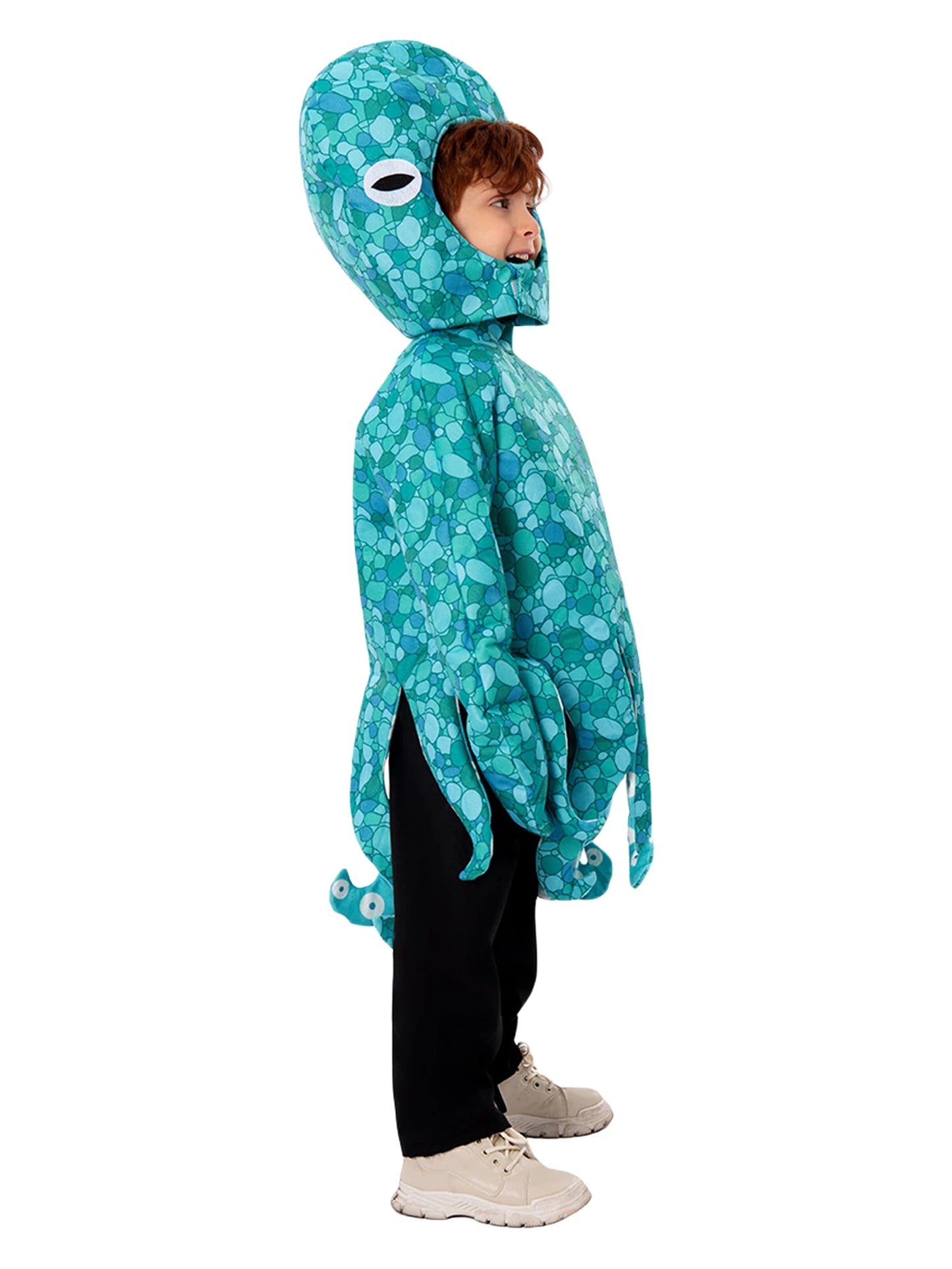Children s Boys Halloween Costume Adorable Hilarious Shark Animal Costume for Kids Dress-up Party Festive Attire