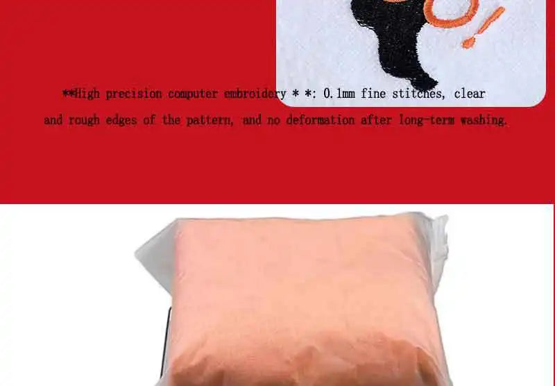 Set di 3 asciugamani in cotone ricamato per Halloween, delicati sulla pelle, morbidi, altamente assorbenti, per lavarsi il viso, per fare il bagno e per viaggiare.