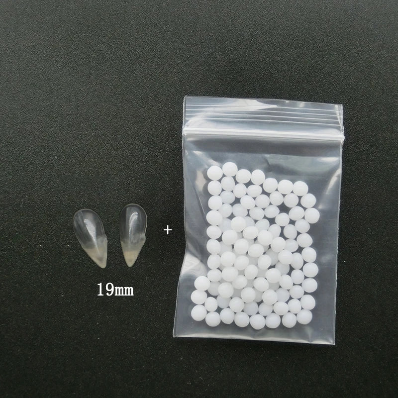 1 paio di denti da vampiro per Halloween, zanne, dentiere, accessori per feste, costumi fai da te, accessori per cosplay.
