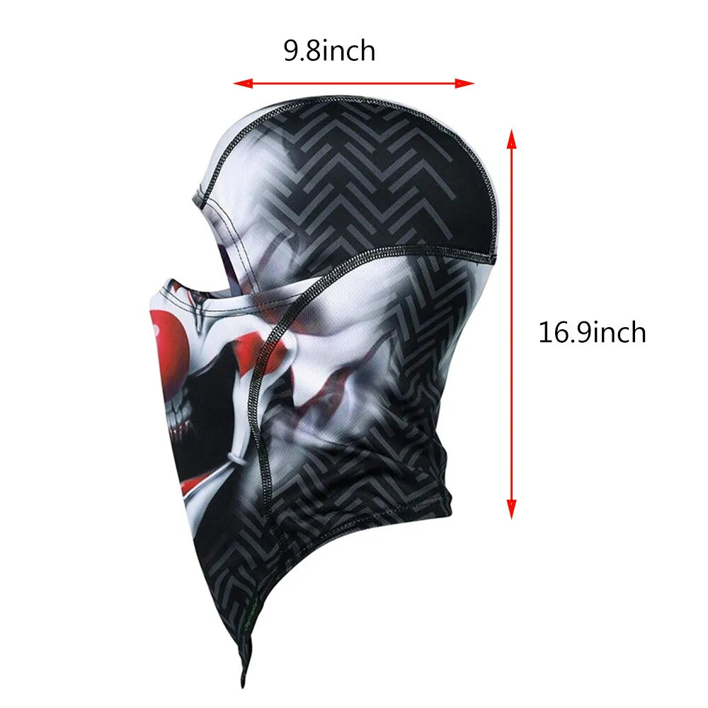 Divertente maschera balaclava Maschera di Halloween