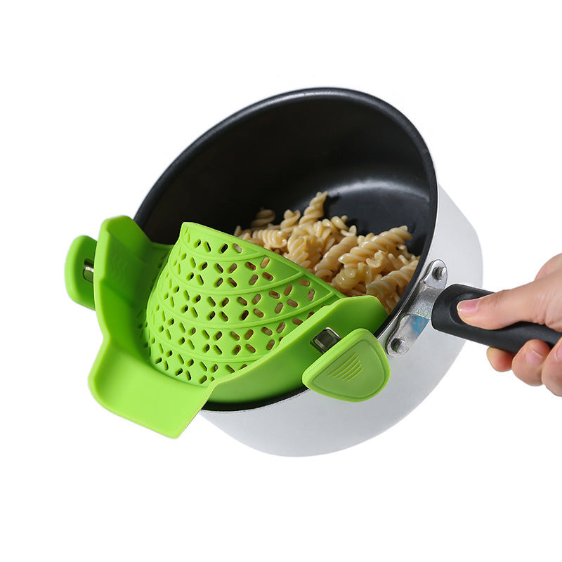 Utensili da cucina Tappo di scarico laterale in silicone per pentole