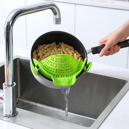 Utensili da cucina Tappo di scarico laterale in silicone per pentole