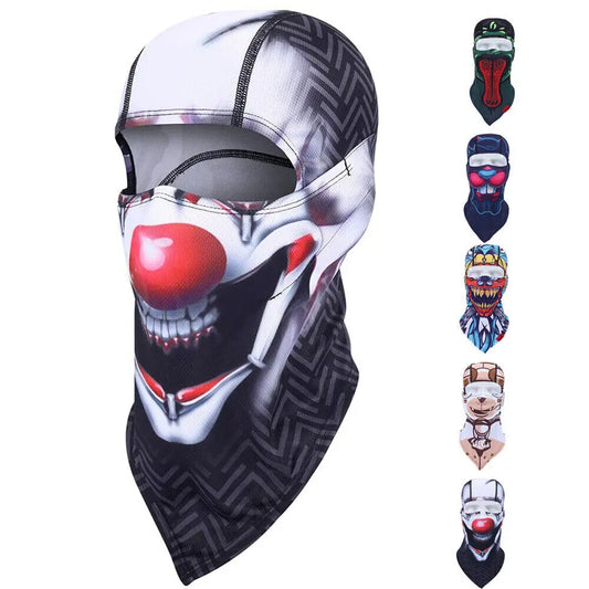 Divertente maschera balaclava Maschera di Halloween